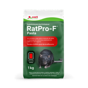 Embalagem de 1kg de RatPro-F Pasta